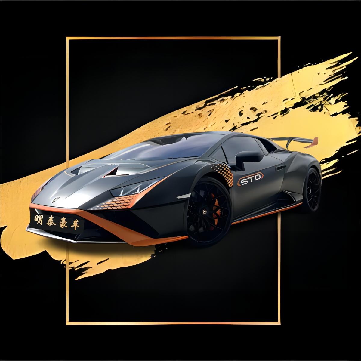 兰博基尼 huracan stosto(黑色)