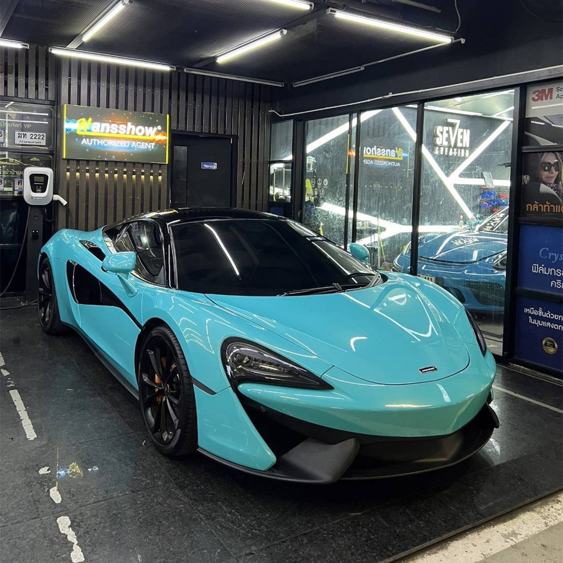 迈凯轮 McLaren 540C 绿色