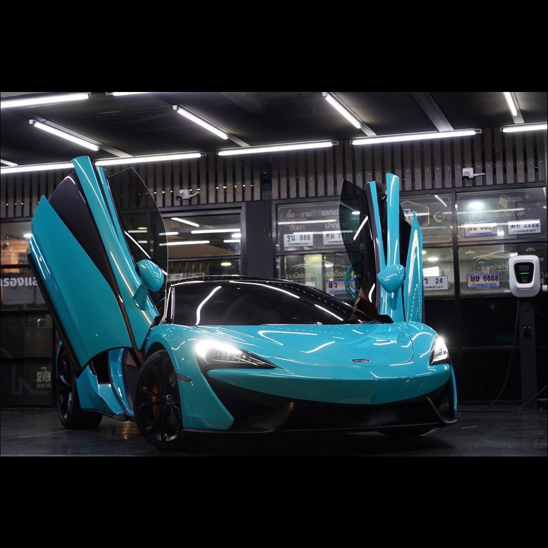 迈凯轮 McLaren 540C 绿色