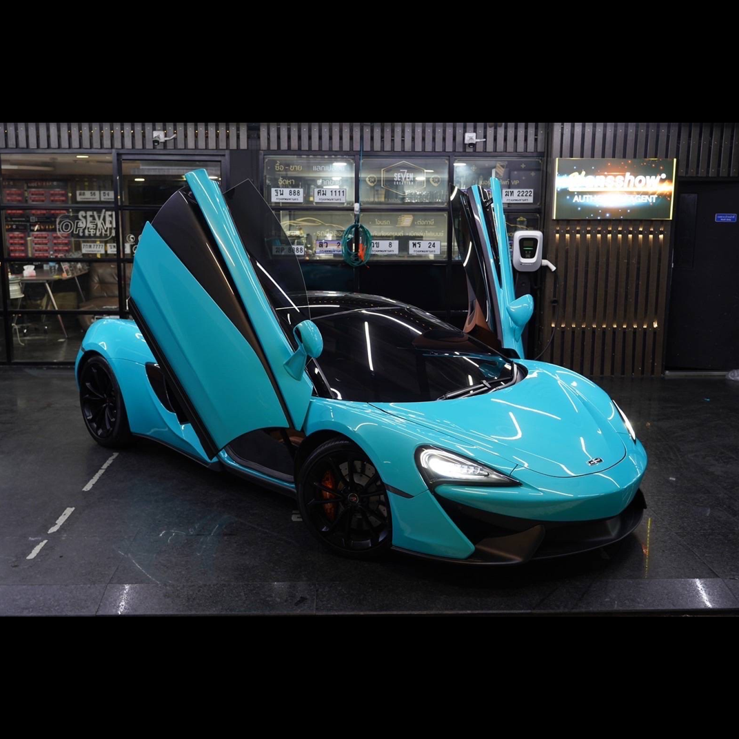 迈凯轮 McLaren 540C  绿色