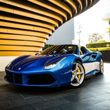 法拉利 Ferrari 488敞篷 蓝色